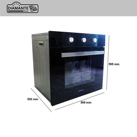 DIAMANTE - Built in Gas Oven type [Oven Tanam] Vitrum 699 BGG /LG